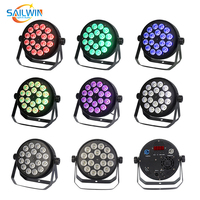 Projecteur LED Sailwin RGB DMX512 Effets de scène Faisceau et projecteurs Éclairage de scène pour DJ Disco