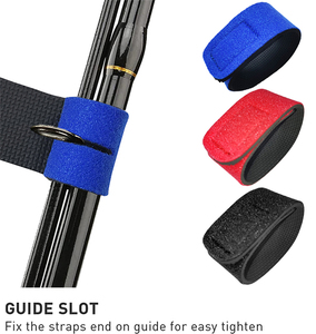 Sangles de fixation pour cannes à pêche, attaches pour cannes à lancer, cannes à spinning, cannes à <span class=keywords><strong>mouche</strong></span> - Product Image 6