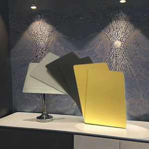 Tarjeta Metálica Híbrida NFC de 13.56MHz, Mini Etiqueta Impermeable con Chip de 1K para Hotel y Control de Acceso (Negro Mate Dorado/Plateado) - Product Image 4