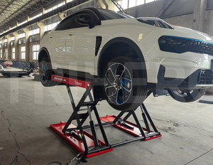 Trihero 하이 퀄리티 4000kg 이동식 유압 가위 자동차 리프트 CE 인증 모바일 1.2M 중간 위치 가위 자동차 리프트 - Product Image 6