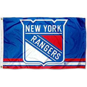 Drapeau des Rangers de New York 3x5 pieds, imprimé double face, pour extérieur, avec 2 œillets, vente en gros par les usines chinoises des équipes de la LNH - Product Image 6
