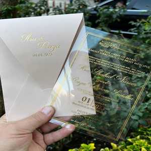 Invitations acryliques de <span class=keywords><strong>mariage</strong></span> d'impression UV acrylique <span class=keywords><strong>mariage</strong></span> menu personnalisé en <span class=keywords><strong>plexiglas</strong></span> <span class=keywords><strong>invitation</strong></span> de carte commémorative - Product Image 6