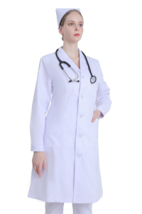 Camice bianco da medico di laboratorio uniforme maschile femminile medici camice bianco - Product Image 4