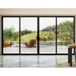 Cách âm 12 chân đa Bảng điều chỉnh nhôm cửa trượt màu lowes trượt kính Patio cửa giá - Product Image 2