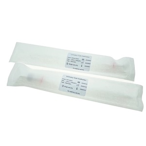 Instrumen bedah hewan PVC sekali pakai kateter urin untuk penggunaan Rumah Sakit kateter <span class=keywords><strong>Foley</strong></span> urin anjing dan kucing - Product Image 6