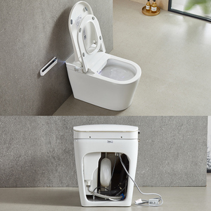 <span class=keywords><strong>WC</strong></span> Intelligente con Serbatoio Integrato a Sciacquo Indipendente dalla Pressione, <span class=keywords><strong>Coperchio</strong></span> Automatico Apri/Chiudi, Bidet Monoblocco a Sifone - Product Image 3