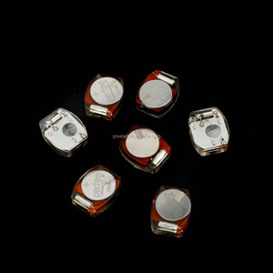 Mini-lampes LED <span class=keywords><strong>multicolores</strong></span> étanches à activation par vibration, avec pile CR1632, taille 21x17x5mm, pour vêtements et chaussures - Product Image 6