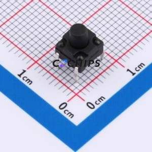 UK-B02123-G7.0-160 Tactile Switch DIP-4P,6.2x6.2mm Switch 1.6N 6.15mm 6.15mm 7mm - Product Image 1