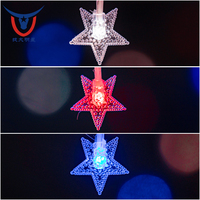 Outdoor Party Stars Batterie betriebene Lampe Urlaub Neujahr Weihnachts dekoration für Home Fairy Lights Led Star String Light