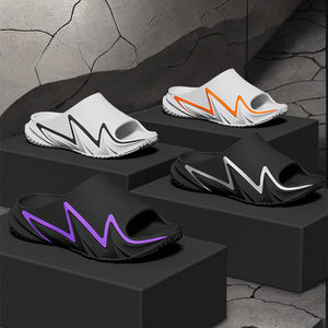 Motif personnalisé femmes hommes plage sandale chaussures impression 3D EVA pantoufles logo personnalisé diapositives pantoufles pour hommes - Product Image 4