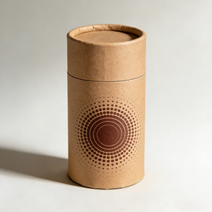 Cajas Rígidas Ecológicas y Reciclables para Envasado de Botellas de Vino Cilíndricas, Cajas de Cartón para Envíos al por Mayor - Product Image 1