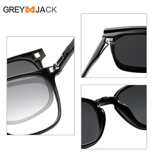 Nouvelles lunettes de soleil magnétiques pour femmes, monture noire TR90, verres TAC UV400 anti-reflets, pour la pêche et la conduite, trois-en-un, compatibles avec les verres correcteurs - Product Image 4