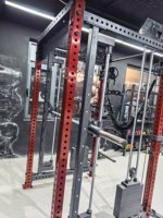 Station multifonction SK, appareil d'entraînement fonctionnel, machine Smith, rack de musculation à double câble, équipement de salle de sport commercial, équipement d'entraînement professionnel