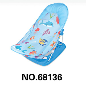 Foldable <strong>Baby</strong> <strong>Bath</strong> <strong>Chair</strong> Lying Flat Anti-Slip Rack Miracle <strong>Baby</strong> Sponge Portable <strong>Baby</strong> <strong>Bath</strong> <strong>Chair</strong> - Product Image 3