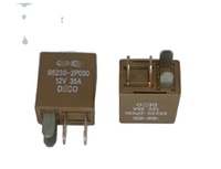 Relais automobile robuste 95230-2P030 12V 35A 4 broches marron pour remplacement de pièces électriques de voiture et moto