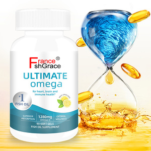 Fabricant de compléments alimentaires Nutraceutical Ultimate Omega, DHA EPA pour soutenir la santé du cerveau et du cœur, gélules d'oméga ultime - Product Image 1