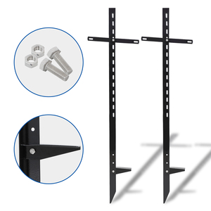Soportes Metálicos Resistentes para Letreros de Jardín, para Letreros Inmobiliarios en Exteriores - Product Image 1