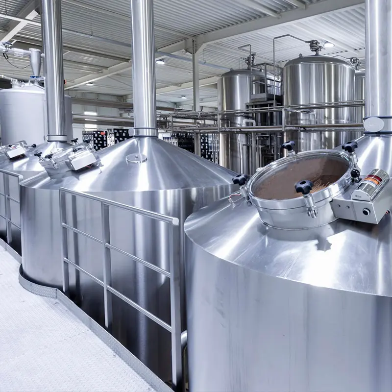 Cerveja industrial automática de 10000l 10t 100bbl, equipamento de cerveja de alta eficiência e qualidade