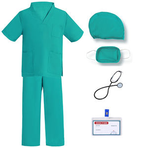 Costume de Docteur et Infirmière XJ, Ensemble de 7 Pièces pour Enfants de 3 à 11 Ans, Unisexe, Tissu Dobby Polyester/Coton, Déguisement d'Halloween - Product Image 5