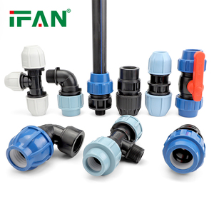 Conexión Rápida <span class=keywords><strong>de</strong></span> Compresión HDPE para Suministro <span class=keywords><strong>de</strong></span> <span class=keywords><strong>Agua</strong></span> <span class=keywords><strong>Potable</strong></span>, Color Personalizado IFAN - Product Image 3