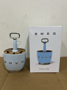 <span class=keywords><strong>SMEG</strong></span> pour porte-couverts rétro de style occidental, organiseur de vaisselle, plateau en acier inoxydable pour couteaux, fourchettes, cuillères, cuisine domestique - Product Image 2