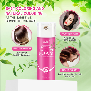 Venta al por mayor privado natural semipermanente Etiqueta Privada Spray para el cabello Color <span class=keywords><strong>tinte</strong></span> para el cabello <span class=keywords><strong>espuma</strong></span> - Product Image 3