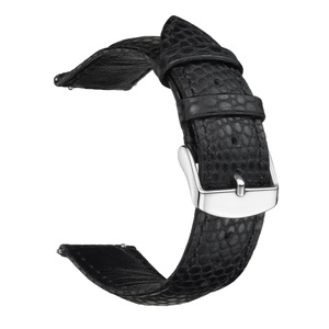 Nouveau bracelet de montre en cuir imprimé lézard, accessoires de haute qualité avec boucle papillon, bracelet à dégagement rapide 16MM/22MM en stock - Product Image 5