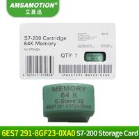 Carte de stockage CPU AMSAMOTION 6ES7 291-8GH23-0XA0 avec mémoire 256K, certifiée CE, 24V pour PLC S7-200, composants industriels S7-22X