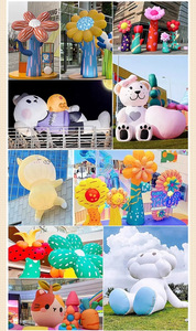 Mascota de Perro de Dibujos Animados Inflable Personalizada Modelo de Animal Gigante Inflable - Product Image 5