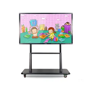 55 Inch Led Flat Panel 4k Touch Screen Monitor Interactive Whiteboard