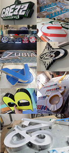 Sơn đông dahe DH-5150 dập nổi Acrylic thư Máy làm/nhỏ nhất kênh Thư thư Máy uốn - Product Image 5