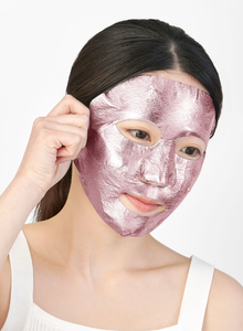 Mascarilla Facial JMsolution Collagen PDRN Reafirmante con Láminas de Oro Rosa 28ml, Cuidado de Elasticidad, K-Beauty - Product Image 2