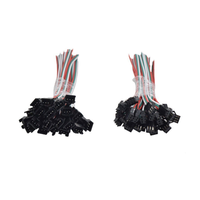 Connecteur adaptateur JST 2-5 broches mâle/femelle avec câble Pig Tail et isolation en nylon PVC pour usage électronique