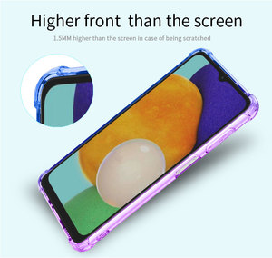 Funda para Teléfono Samsung <span class=keywords><strong>Galaxy</strong></span> A13, Antigolpes, Delgada, con Agarre, TPU Suave, Color Degradado, Parte Trasera Transparente, para Samsung A13 5G - Product Image 4
