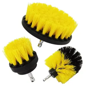 3 PCS Different Types of Multi-functional Drill Brush Attachments Set Cleaning Kits