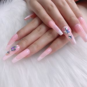 TSZS-Kit <span class=keywords><strong>de</strong></span> prensado <span class=keywords><strong>de</strong></span> <span class=keywords><strong>uñas</strong></span> hecho a mano con diamantes <span class=keywords><strong>de</strong></span> imitación y corazón, venta al por mayor, <span class=keywords><strong>2022</strong></span> - Product Image 3