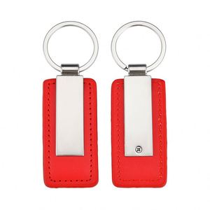 Customized PU Leather Keychain for Men Women Metal Car <b>Custom</b> Logo PU Leather & Metal <b>Key</b> Ring - Product Image 4