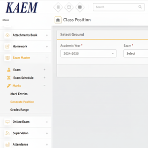 Système logiciel examen en ligne - Product Image 1
