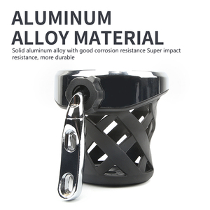 Ajuste para Super Low 883 XL883 Street <span class=keywords><strong>750</strong></span> Fat Boy, soporte cromado para botella de agua, portavasos para motocicleta - Product Image 4