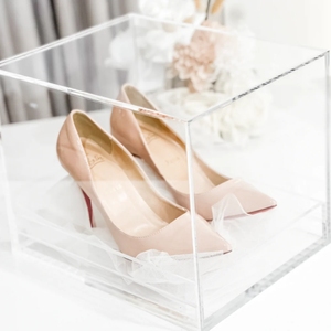 Dấu hiệu mùa xuân trong suốt Acrylic Hộp lưu trữ giày với kéo ra ngăn kéo PMMA rõ ràng Giày <span class=keywords><strong>Nike</strong></span> hộp phía trước hiển thị - Product Image 4