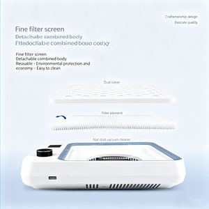 Aspirateur à poussière pour ongles 80W sans balais, aspirateur à ongles professionnel silencieux à forte aspiration pour <span class=keywords><strong>salon</strong></span> de manucure - Product Image 3