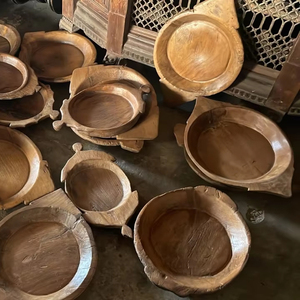 ชามไม้แบบทำมือ - Product Image 1