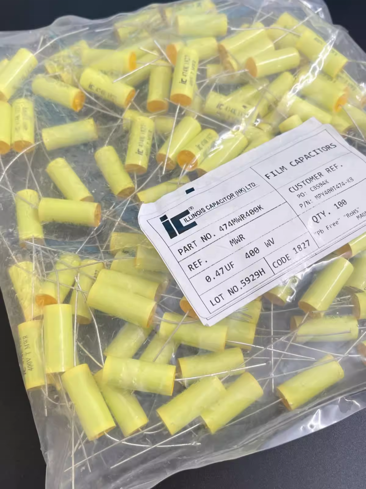 47uF 630V Metalized Film Capacitor Heavy Duty (MC1000