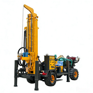 מקדחת קאייאן 300 בעלת מנוע דיזל עוצמתי לקידוח בוץ/קונוסים, לשימוש בארות מים, מהירה, מקצועית וקלה לתפעול. - Product Image 3