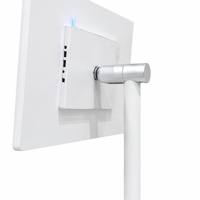 Monitor de TV LED LCD Inteligente con Pantalla Táctil de 15.6 Pulgadas 16:9, Portátil, Móvil, con Soporte de Piso Inalámbrico, a Todo Color, Full HD, para Educación al Aire Libre