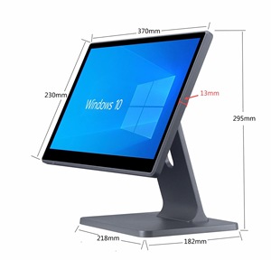 S18 Windows/Android touchpos All-in-One nhà hàng/cửa hàng thanh toán thiết bị đầu cuối siêu mỏng kim loại POS hệ thống cảm ứng đặt hàng máy - Product Image 2