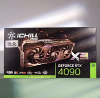 Nouveau Inno3D iCHILL RTX 4090 24GB Ordinateur placa de vidéo Cartes GPU RTX4090 Gaming Carte Graphique Rtx 4090