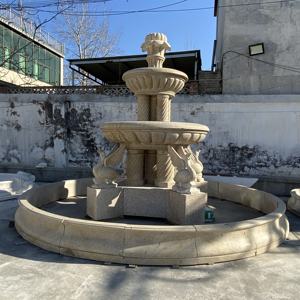 Gran fuentes al aire libre decoración de piedra de granito de agua de jardín granito swan <span class=keywords><strong>fuente</strong></span> - Product Image 1