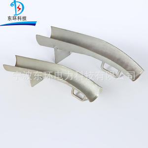 Placa de Protección de Cables de Aluminio, Placa de Protección de Cables de Energía con Orificio para Construcción de Placas de Protección de Acero - Product Image 5