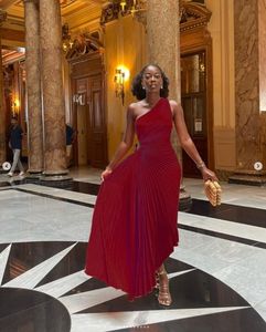 Vendita calda europea e americana nuova spalla singola scavata <span class=keywords><strong>abito</strong></span> plissettato - Product Image 6